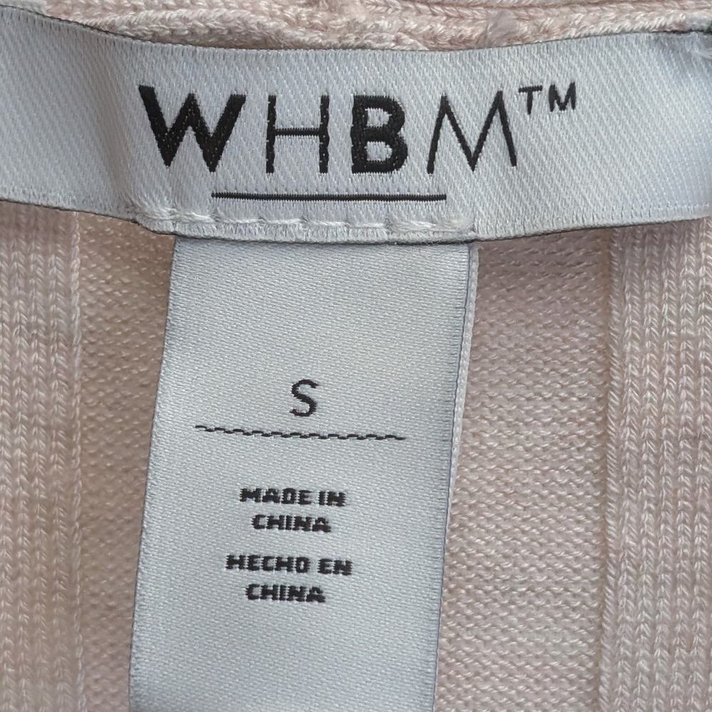 NWT White House Black Market Long Sleeve Belted Cardigan S Heather Sepia Rose - Picture 4 of 9